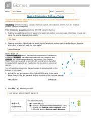 И пусть я считаюсь его невестой, это лишь фарс: Collisiontheoryse Mvs Docx Name Mauli Shah Date Student Exploration Collision Theory Directions Follow The Instructions To Go Through The Simulation Course Hero