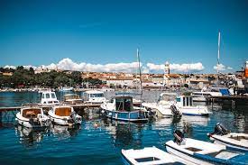It also has link to some croatian intitutions and other attraction. Ansicht Krk Insel Kroatia Redaktionelles Bild Bild Von Meer 86995725