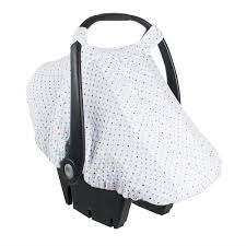 Premium Muslin Car Seat Cover In Polka Bebe Au Lait Baby Car Seats Infant Car Seat Cover Bebe Au Lait