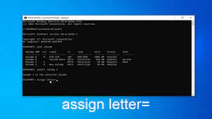 Change Drive Letter Using Command Prompt In Windows 10 8 7 Tutorial Youtube