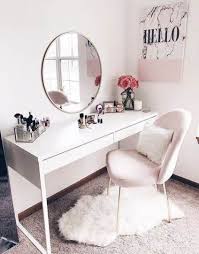 Makeup Vanity Chair Bedrooms Desks 45 New Ideas Pink Bedroom Decor Simple Bedroom Room Decor