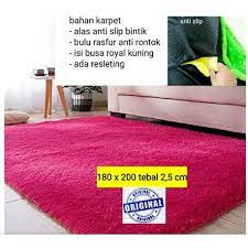 Karpet bulu puzzle alas lantai dekorasi rumah carpet bulu foam halus: Lantai Karpet Bulu 200 X 180 Tebal 2 5 Cm 180 X 200 Rasfur Empuk Isi Busa Anti Slip Anti Rontok Shopee Indonesia