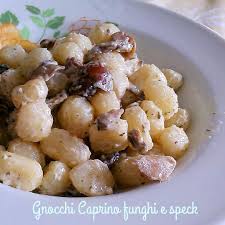 Maybe you would like to learn more about one of these? Gnocchetti Con Caprino Funghi E Speck Idee Alimentari Funghi Ricette