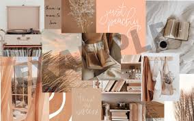 You can also upload and share your favorite macbook aesthetic wallpapers. Peach Collage Desktop Wallpaper Macbook Wallpaper Peach Nude Etsy