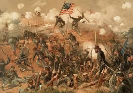 What happened at the battle of vicksburg. Siege Of Vicksburg 1863 Art Print By Thure De Thulstrup
