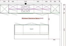 Height 43 cm, width 35 cm, depth. How Much Space Is Required For A Kitchen Island