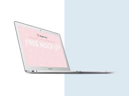 Clean Macbook Air Mockup Free Download