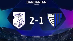 Teams drita fc prishtina played so far 16 matches. Fc Drita Vs Inter Club D Escaldes 2 1 Champions League 2020 21 Youtube