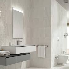 Shop tiles for your bathroom walls at our find bathroom wall tile design ideas & options from mosaic to ceramic and natural stone. Fiji White Stone Effect Ceramic Bathroom Wall Tile L 400mm W 250mm