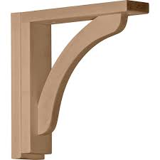Reece Wood Bracket Wood Corbels Wood Brackets Ekena Millwork