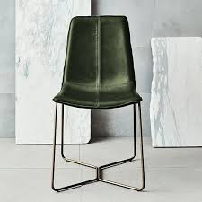Slope Leather Dining Chair Westelm Leather Dining Chairs French Dining Chairs Dining Chairs