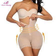 Lover Beauty High Waist Control Panties For Belly Recovery Compression Butt Lifter Slimming Underwear Postpartum Girdle Buohu