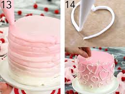 Adorable hugs and kisses valentine's day cake tutorial by mycakeschool.com! Valentine Cake Preppy Kitchen