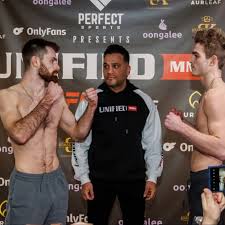 Made weight, ready for war! Thank you, @unified_mma For putting me