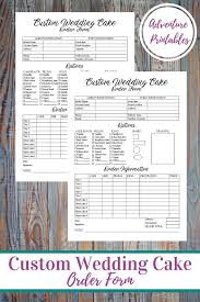 Editable Custom Wedding Cake Order Form Bakery Order Cake Order Wedding Cake Details Wedding Cake Order Form Custom Wedding Cakes Wedding Cake Details