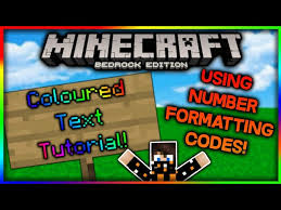 Designers combined their knowledge in typography with creative coding, and the possibility to use algorithms to change the shape of glyphs opened up many possibilitie. Coloured Text In Minecraft Bedrock Edition Tutorial Minecraft Formatting Codes Tutorial Youtube