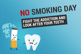 No smoking day is an annual health awareness day in the united kingdom which is intended to help smokers who want to quit smoking. National No Smoking Day 14th March Look After Your Teeth And Health