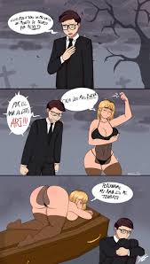 Aquí está una imagen que se publicó antes, sin censura y con link del  artista : rBeelcitosNSFW