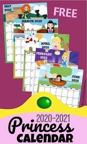 2021 year calendars with 12 months printed on 12 pages, one month on each page. Free Printable Free Printable Disney Calendar 2021