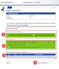 Maybe you would like to learn more about one of these? Renseigner Une Attestation De Salaire Ij En Efi
