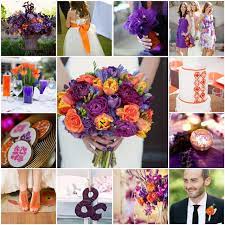 Some water lilies are deep yellow in colour and some are white, pink, blue or even purple. Orange Purple Plum Wedding Orange Wedding Flowers Fall Wedding Flowers Plum Wedding