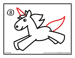 How To Draw A Unicorn For Kids Unicorn Drawing Drawing For Kids Easy Drawings