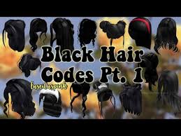 I.pinimg.com black short parted hair is a ugc hair accessory that was published into the avatar shop by homemade_meal on april 8, 2020. Aesthetic Black Hair Codes For Roblox Bloxburg Pt 1 Codes Linked In Description Youtube