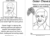 For a list of vacancies, please visit alisal's page on edjoin. Cesar Chavez Activities Enchantedlearning Com