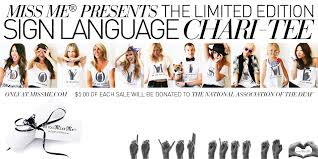We did not find results for: Do You Miss Me Sign Language Chari Tee By Alex Sum For Miss Me