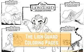 Disney's disney's the lion king was written by irene mecchi, jonathan roberts and linda woolverton. The Lion Guard Coloring Pages Unleash The Power