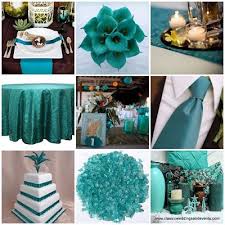 This Is Suave And Chic The Real Teal Part 2 Teal Wedding Decorations Teal Wedding Colors Teal Wedding