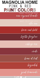 Magnolia Home Pink Red Paint Colors In 2020 Red Paint Colors Red Wall Paint Red Paint