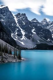 The valley of the ten peaks is in banff national park in alberta, canada, in the canadian rockies. Fascinating View Of Moraine Lake And Valley Of Ten Peaks Banff National Park Alberta Canada Vacation Scenics Stock Photo 193439418