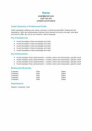 australia resume template for