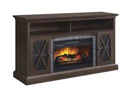 The real flame valmont entertainment center electric fireplace is a remarkable design featuring angled columns with flared corbels and recessed side panels. Whalen Shelby 60 Cappuccino Electric Fireplace Entertainment Center At Menards
