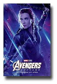 International spy and assassin natasha romanoff becomes the superhero black widow. Avengers Endgame Poster Movie Promo 11 X 17 Inches Black Widow Blue Galaxy Buy Online In Bosnia And Herzegovina At Bosnia Desertcart Com Productid 121828500
