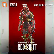 For boys for girls video games. Red Shift Skin Apex Legends Item Store