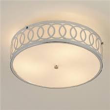 Locate screws that hold wiring recessed. Inexpensive Lighting Options Just A Girl Ceiling Lights Light Fixtures Flush Mount Ceiling Light Shades
