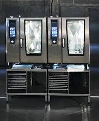 The oven uses superior quality distant infrared radiant heating tube to heat the food rapidly and uniformly. Rational Self Cooking Centres White Efficiency Available In Various Sizes Call Sweetheat 01924 488619 Or 078 Bad Room Ideas Hotel Kitchen Commercial Kitchen