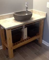 Bathroom cabinet for washbasin with 2 drawers, set of 3. Vanity Archives Ikea Hackers