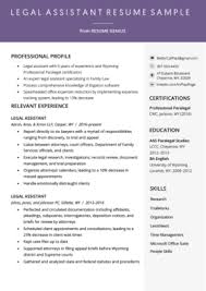 This guide will show you a legal cover letter sample, plus tips for how to write your own great cover letter for legal jobs. Legal Assistant Cover Letter Example Resume Genius