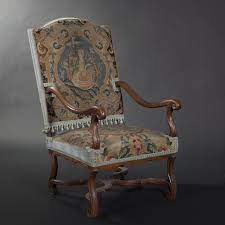 Maybe you would like to learn more about one of these? Large Armchair With High Flat Backrest Louis Xiv Period Expertissim