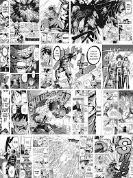 Mha Manga Panels Graphic T Shirt By Tik Asse In 2020 Anime Wallpaper Manga Graphic
