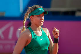 Timea bacsinszky hat lausanne, capitale olympique retweetet. Gstaad Wta Eugenie Bouchard Battles Past Timea Bacsinszky To Reach Second Round