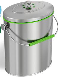 Created using innovative polish design, the entire unit snaps together in a matter of minutes. Itouchless Oval Stainless Steel 1 6 Gallon Countertop Compost Bin Reviews Wayfair