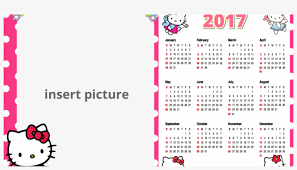 Twelve months of cute 2021 printable calendar templates. Blank Calendar Png Download Hello Kitty Calendar 2019 Free Transparent Png Download Pngkey