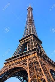 Maybe you would like to learn more about one of these? Eiffel Tower Close Up Against Blue Sky Paris France Stock Photo Picture And Royalty Free Image Image 9051718