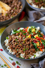 Korean Beef Bowls Cooking Classy Minced Beef Recipes Beef Recipes Easy Healthy Beef Recipes