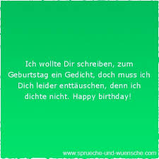 Geburtstagsgedichte