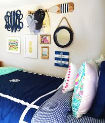 A coastal color palette is inspired by the colors of the beach: See This Instagram Photo By Belleoftheball45 2 434 Likes Preppy Dorm Room Preppy Dorm Preppy Room